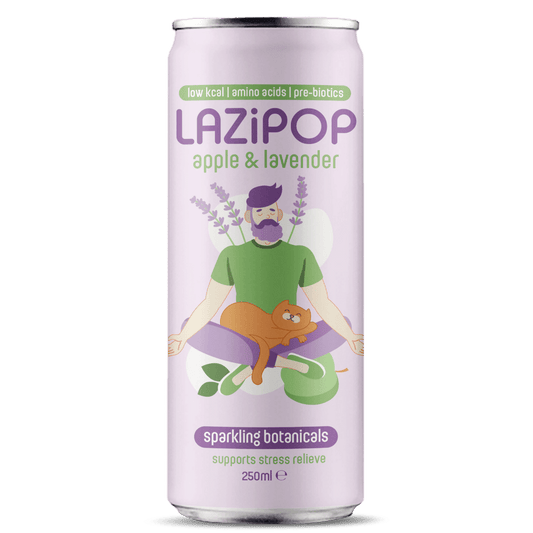 Lazipop - apple & lavender (12 cans)