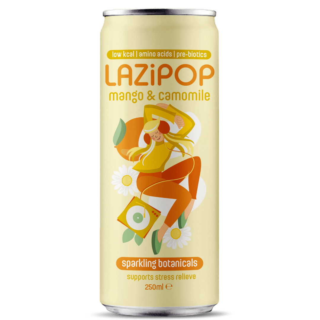 Lazipop - mango & camomile (12 cans)